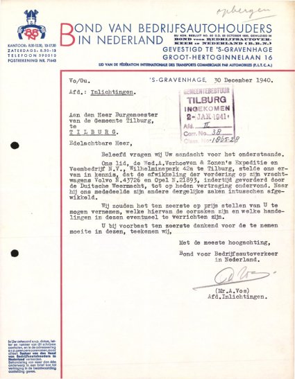 Bron: Regionaal Archief Tilburg, Archief gemeentebestuur Tilburg 1938-1985, inv. nr. 5630, scan 77