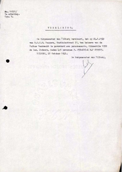 Bron: Regionaal Archief Tilburg, Archief gemeentebestuur Tilburg 1938-1985, inv. nr. 5631, scan 18