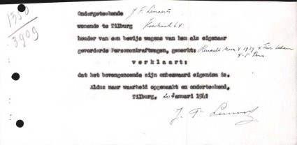 Bron: Regionaal Archief Tilburg, Archief gemeentebestuur Tilburg 1938-1985, inv. nr. 5631, scan 27