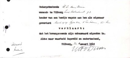 Bron: Regionaal Archief Tilburg, Archief gemeentebestuur Tilburg 1938-1985, inv. nr. 5631, scan 47