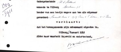 Bron: Regionaal Archief Tilburg, Archief gemeentebestuur Tilburg 1938-1985, inv. nr. 5631, scan 64