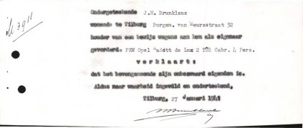 Bron: Regionaal Archief Tilburg, Archief gemeentebestuur Tilburg 1938-1985, inv. nr. 5631, scan 73