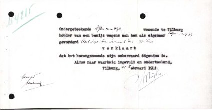 Bron: Regionaal Archief Tilburg, Archief gemeentebestuur Tilburg 1938-1985, inv. nr. 5631, scan 102
