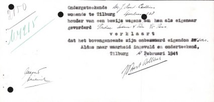 Bron: Regionaal Archief Tilburg, Archief gemeentebestuur Tilburg 1938-1985, inv. nr. 5631, scan 118
