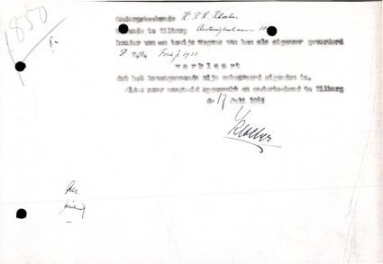 Bron: Regionaal Archief Tilburg, Archief gemeentebestuur Tilburg 1938-1985, inv. nr. 5632, scan 13