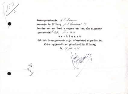 Bron: Regionaal Archief Tilburg, Archief gemeentebestuur Tilburg 1938-1985, inv. nr. 5632, scan 15