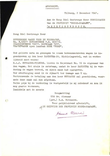 Bron: Regionaal Archief Tilburg, Archief gemeentebestuur Tilburg 1938-1985, inv. nr. 5632, scan 45