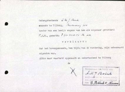 Bron: Regionaal Archief Tilburg, Archief gemeentebestuur Tilburg 1938-1985, inv. nr. 5632, scan 112