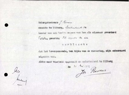 Bron: Regionaal Archief Tilburg, Archief gemeentebestuur Tilburg 1938-1985, inv. nr. 5632, scan 114