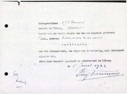 Bron: Regionaal Archief Tilburg, Archief gemeentebestuur Tilburg 1938-1985, inv. nr. 5632, scan 116