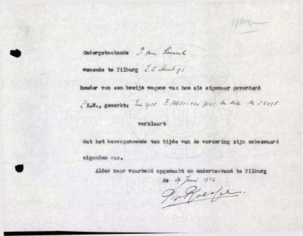 Bron: Regionaal Archief Tilburg, Archief gemeentebestuur Tilburg 1938-1985, inv. nr. 5632, scan 121