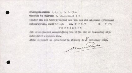 Bron: Regionaal Archief Tilburg, toegang 484, Gemeentebestuur Tilburg 1938-1985, inv. nr. 5633, scan 114