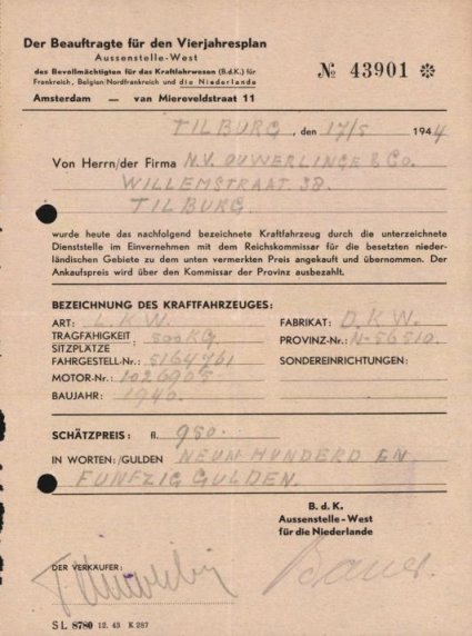 Bron: Regionaal Archief Tilburg, toegang 484, Gemeentebestuur Tilburg 1938-1985, inv. nr. 5633, scan 231