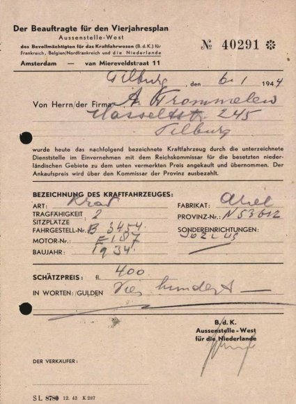 Bron: Regionaal Archief Tilburg, toegang 484, Gemeentebestuur Tilburg 1938-1985, inv. nr. 5633, scan 149