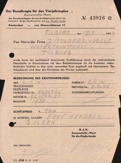 Bron: Regionaal Archief Tilburg, toegang 484, Gemeentebestuur Tilburg 1938-1985, inv. nr. 5633, scan 240