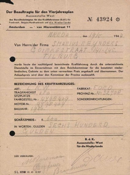 Bron: Regionaal Archief Tilburg, toegang 484, Gemeentebestuur Tilburg 1938-1985, inv. nr. 5633, scan 248