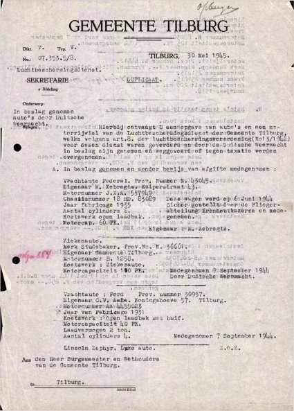 Bron: Regionaal Archief Tilburg, Archief gemeentebestuur Tilburg 1938-1985, inv. nr. 5633, scan 308