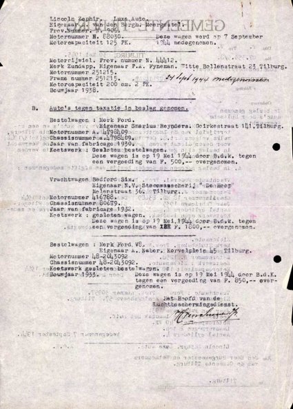 Bron: Regionaal Archief Tilburg, Archief gemeentebestuur Tilburg 1938-1985, inv. nr. 5633, scan 309