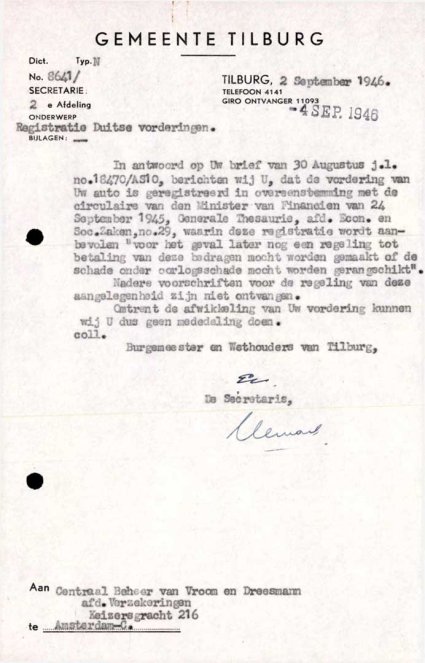 Bron: Regionaal Archief Tilburg, Archief gemeentebestuur Tilburg 1938-1985, inv. nr. 5633, scan 367