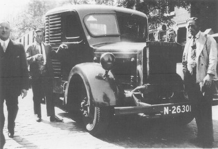Mercedes (bron: De vooroorlogse autogeschiedenis van Udenhout)