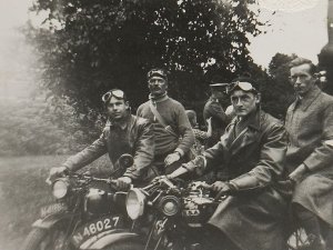 BSA motorfiets (Foto: Atelier J. Meulendijks. Bron: collectie RHCe)