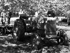 Allis-Chalmers tractor, 1949.