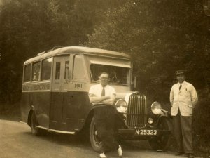 Willys Overland, jaren '30 (bron: Heemkundekring De Vierschaer)