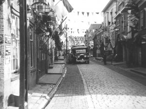 Klinkerstraat Grave, c. 1920.