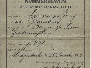 Nummerbeijs 1924.