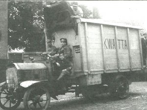 Berna vrachtwagen, 1914.