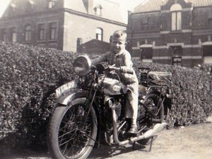 BSA-motorfiets 
