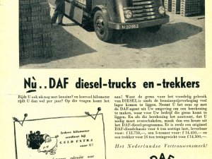 DAF (bron: Bedrijfsvervoer, september 1950)