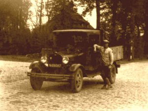 Ford vrachtwagen, jaren '30 (collectie A. Wijnen)