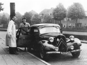Citroën Traction Avant model 1939, c. 1950.