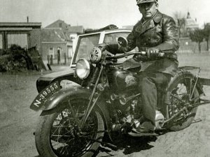 750 cc Indian Sport Scout met zijspan, 1934-1935