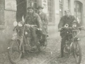Harley Davidson, c. 1924.