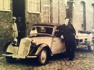 De auto van Graanhandel Camps (Collectie J. Camps)