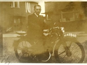 DKW of Harley Davidson? 1937 (collectie H. de Swart)