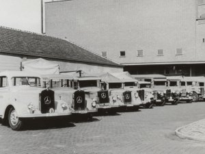 Mercedes vrachtwagen, 1938.