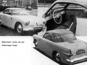 Volkswagen, jaren '50 (foto: Jan Lammerse. Bron: Conam)