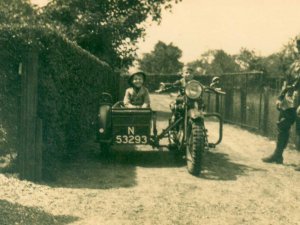 BSA, c. 1939 (collectie R. van Bijnen)