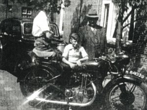  FN 500 cc uit 1939 (Bron: Clubmededelingen van de Veteraan Motoren Club)