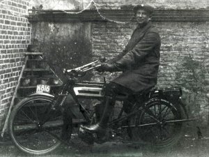 Saroléa Single Drive, gebouwd rond 1912.