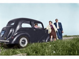 Ford Anglia, 1939-1950.