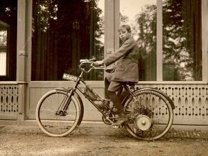 Opel Motorfahrrad, 1923 (Collectie Rees Diepen, Brabant-Collectie, Tilburg University)