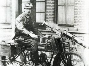 Eysink motor-mitrailleur, jaren '30.