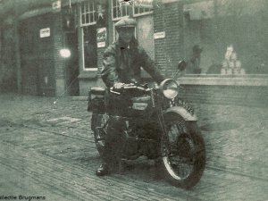 Douglas motorfiets, jaren '40.
