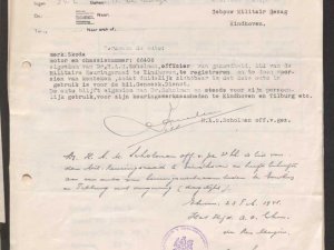 Bron: BHIC, Archief Militair Gezag, inv. nr. 430, scan 87