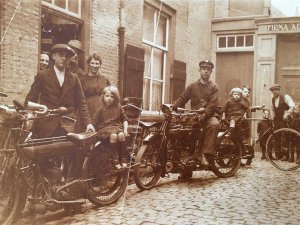 Sparkbrook en NSU (collectie G. Weck)