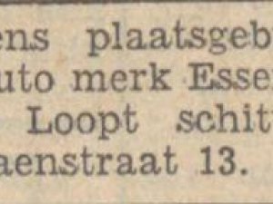 Bron: Nieuwe Tilburgsche Courant